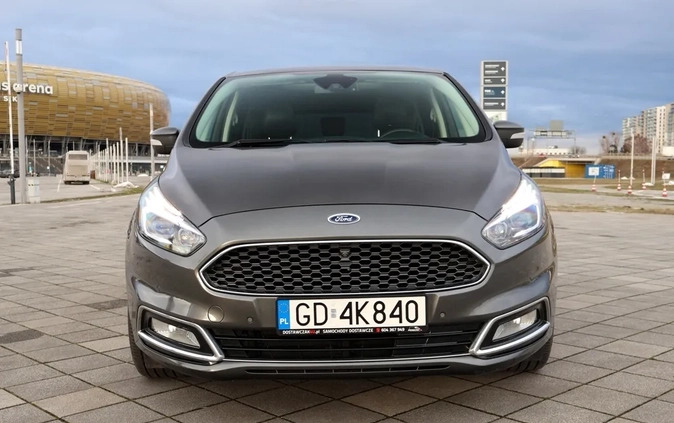 Ford S-Max cena 124230 przebieg: 168924, rok produkcji 2017 z Gdańsk małe 781